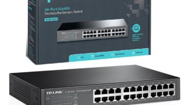 Tp Link TL-SF1024D 24 Port Desktop/Rackmount Switch 10/100Mbps