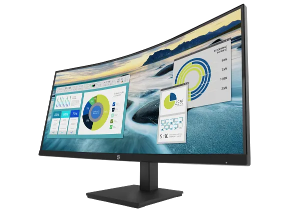 HP P34hc G4 WQHD USB-C Curved Monitor