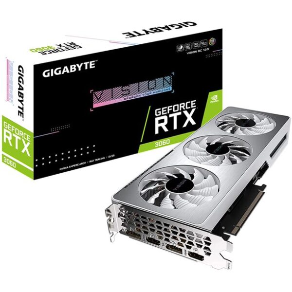 Gigabyte NVIDIA GeForce RTX 3060 12GB VISION OC Rev 2.0 Ampere Graphics Card