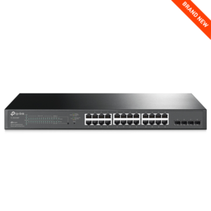 TP-Link 28-Port 10/100/1000 Mbps JetStream 28-Port Gigabit Smart Switch