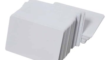 Datacard blank white PVC Card