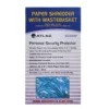 Atlas AS-S2-SC0540 Strip-Cut Shredder