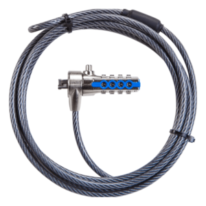 Targus DEFCON T-Lock Resettable Combination Cable Lock – PA410E