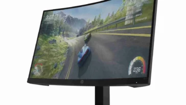 HP X27c FHD Gaming Monitor