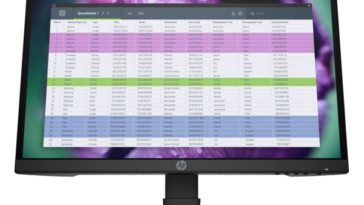 HP P22 G4 22 FHD Monitor