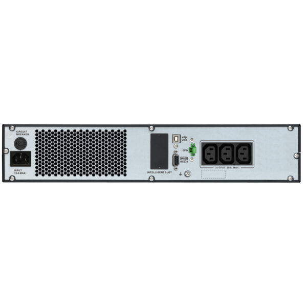 APC Easy UPS On-Line, 6kVA/6kW, Rackmount 2U, 230V, 1x Hard Wire 3-wire , W/O rail kit(1P+N+E) outlet, Intelligent Card Slot, LCD, No battery