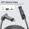 Starlink Micro USB Cable 75 feet for Starlink Standard Actuated Connection