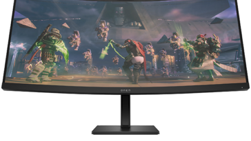 HP Omen 34 inch WQHD 165Hz Curved Gaming Monitor