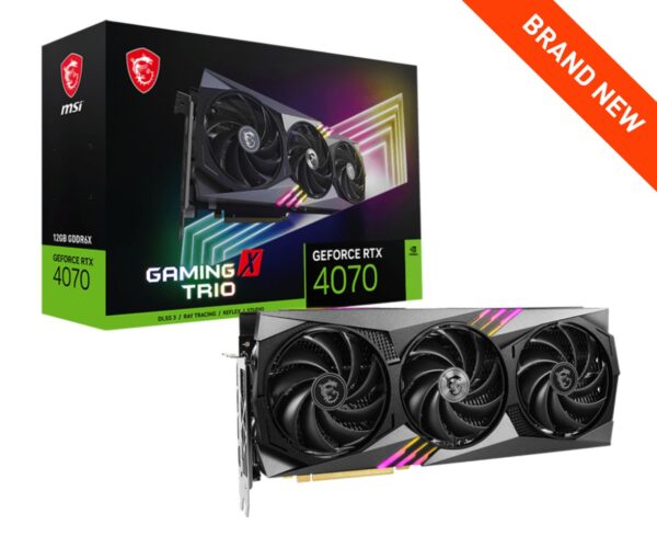 GeForce RTX™ 4070 GAMING X TRIO 12G