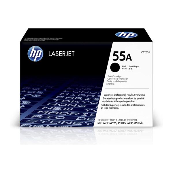 HP 55A Black Original LaserJet Toner Cartridge