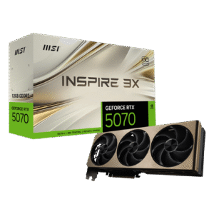 MSI GeForce RTX 5070 INSPIRE 3X 12GB GDDR7