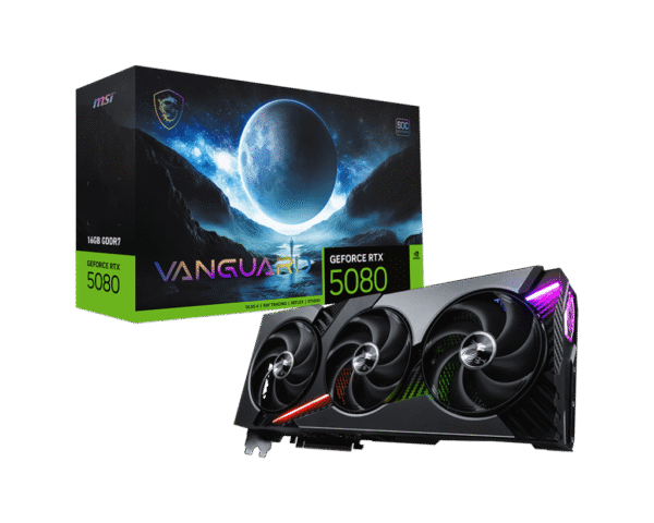 MSI RTX 5080 VANGUARD GeForce RTX 5080 16GB GDDR7