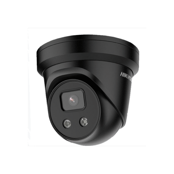 Hikvision 4K AcuSense Turret Camera with Strobe Light & Audio Warning | 24/7 Color Security
