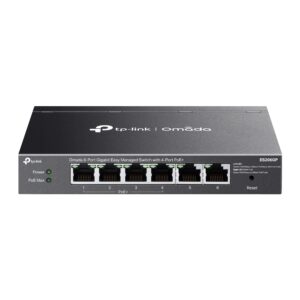 TP-Link ES206GP Omada 6-port gigabit easy managed switch