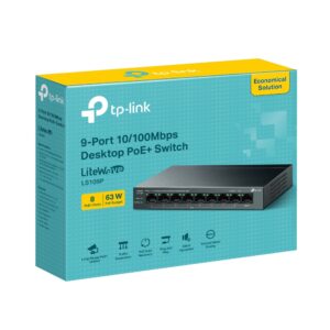 TP-Link LS109P 9-Port PoE+ switch