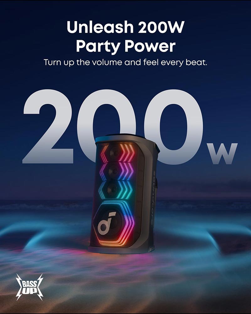 Anker Soundcore Rave 3S portable speaker